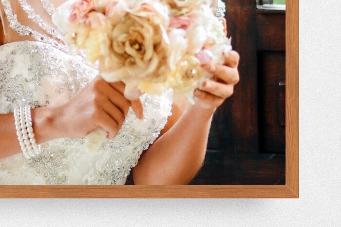 White Dress Frame – Bild 3
